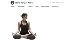 Desktop Screenshot of hotyogaplus.com